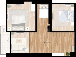 2BR. LOFT